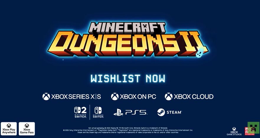 マインクラフトダンジョンズ2の対応機種